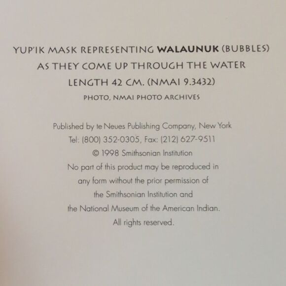 Smithsonian Institute American Indian‎ Art Cards Set Of 5 90s Vintage - Picture 6 of 11